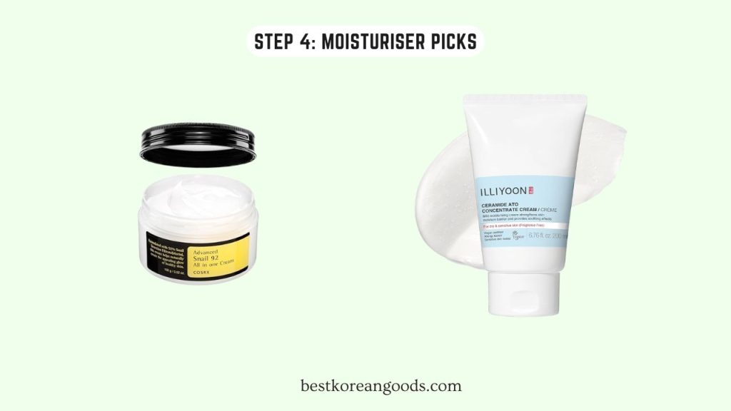 Simple 5-Step Korean Skincare Routine for Beginners -Moisturiser