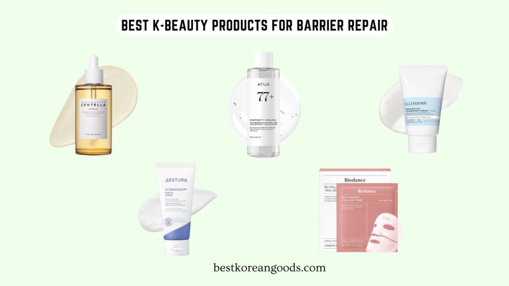Best K-Beauty Products for Barrier Repair