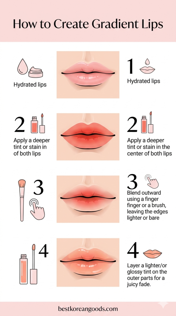 How to Create Gradient Lips (Step-by-Step)