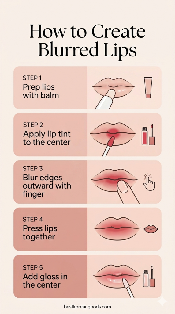 How to Create Blurred Lips (Step-by-Step)